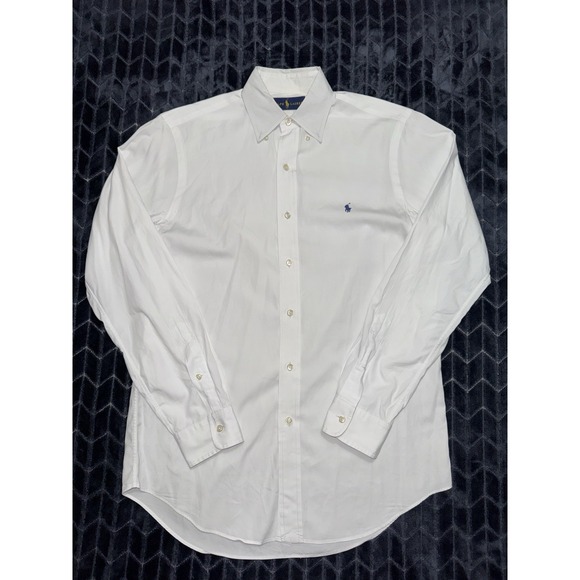 Polo Ralph Lauren Other - Polo Ralph Lauren Men's Button Down Poplin Shirt White Size Small